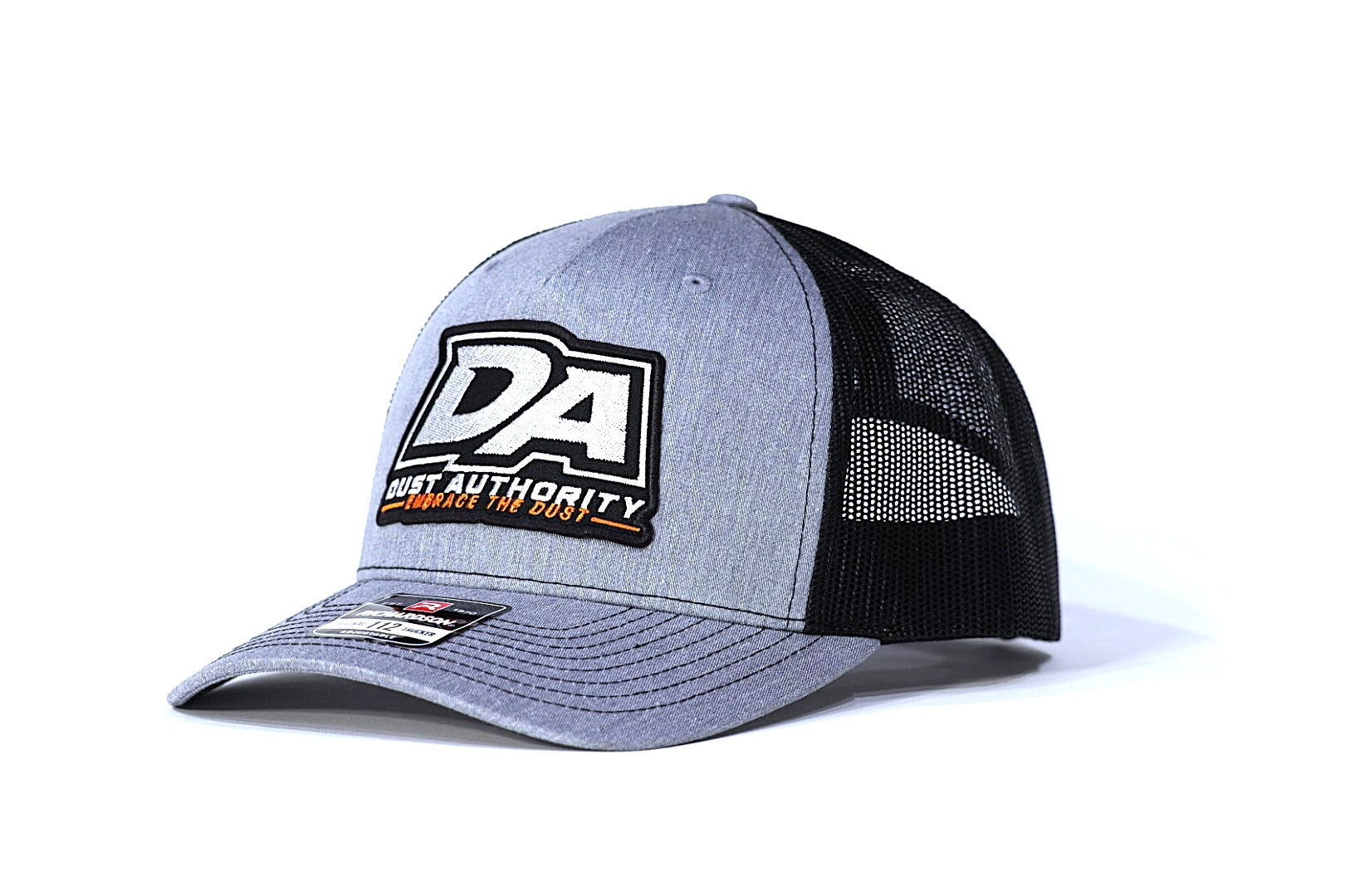 DA Embrace the Dust Series Richardson 112 Trucker Hat - Heather Gray/Black