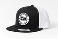 DA Original Series Yupoong Trucker Hat – Black/White