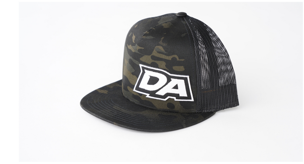 DA Black Camo Hat