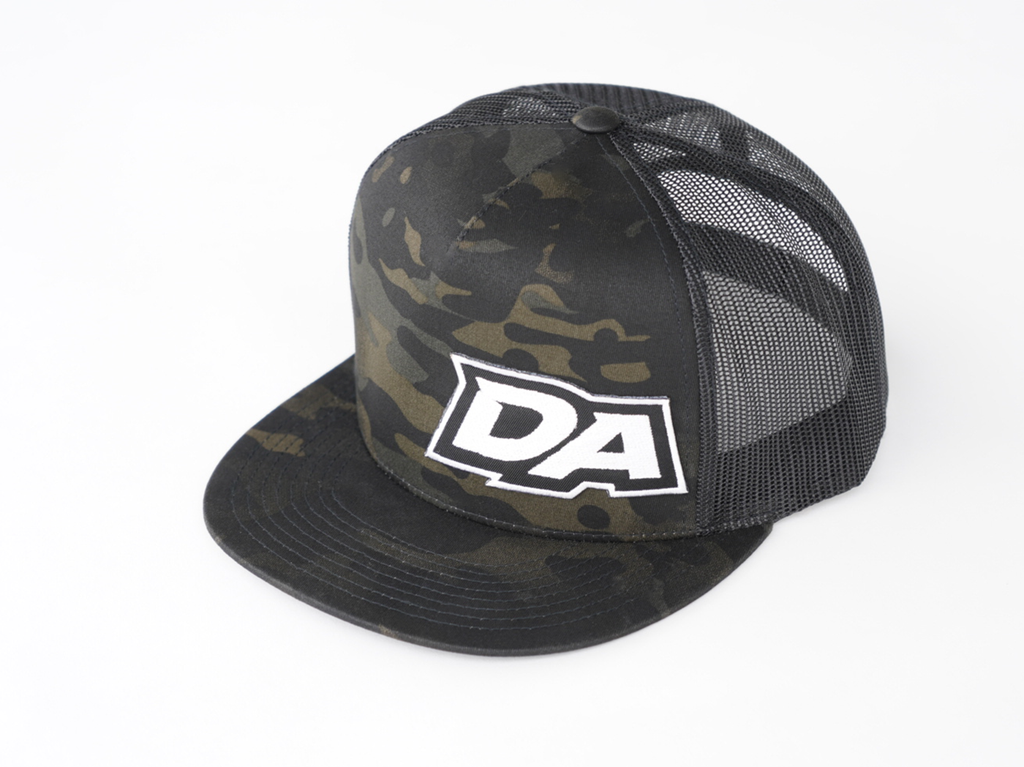 DA Black Camo Hat