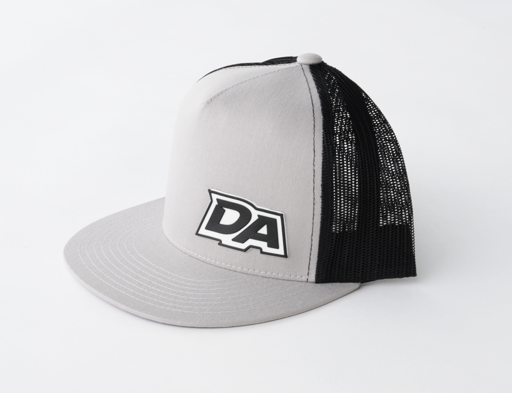 DA Light Gray & Black Hat