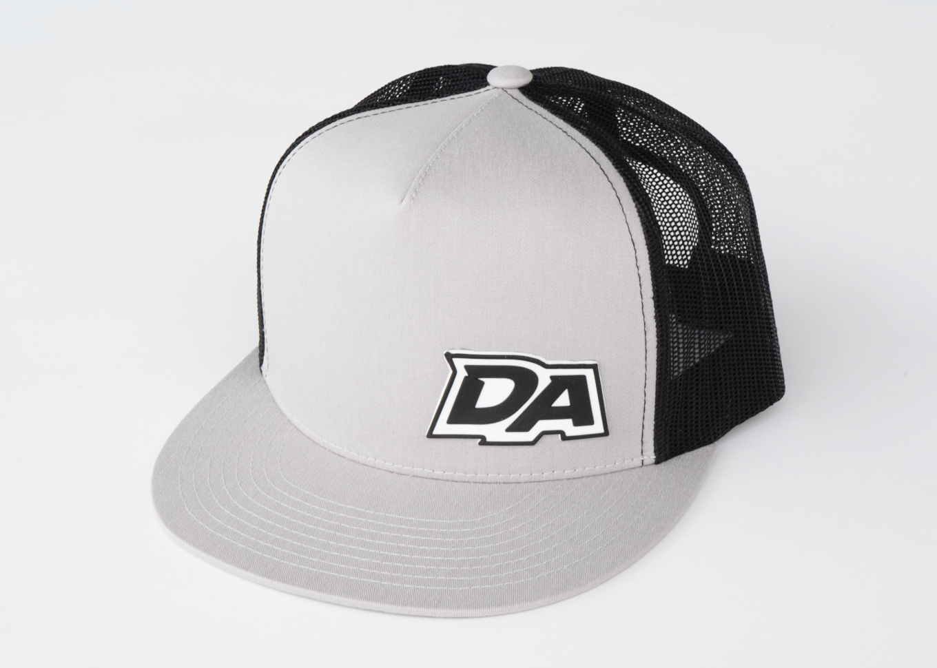 DA Light Gray & Black Hat