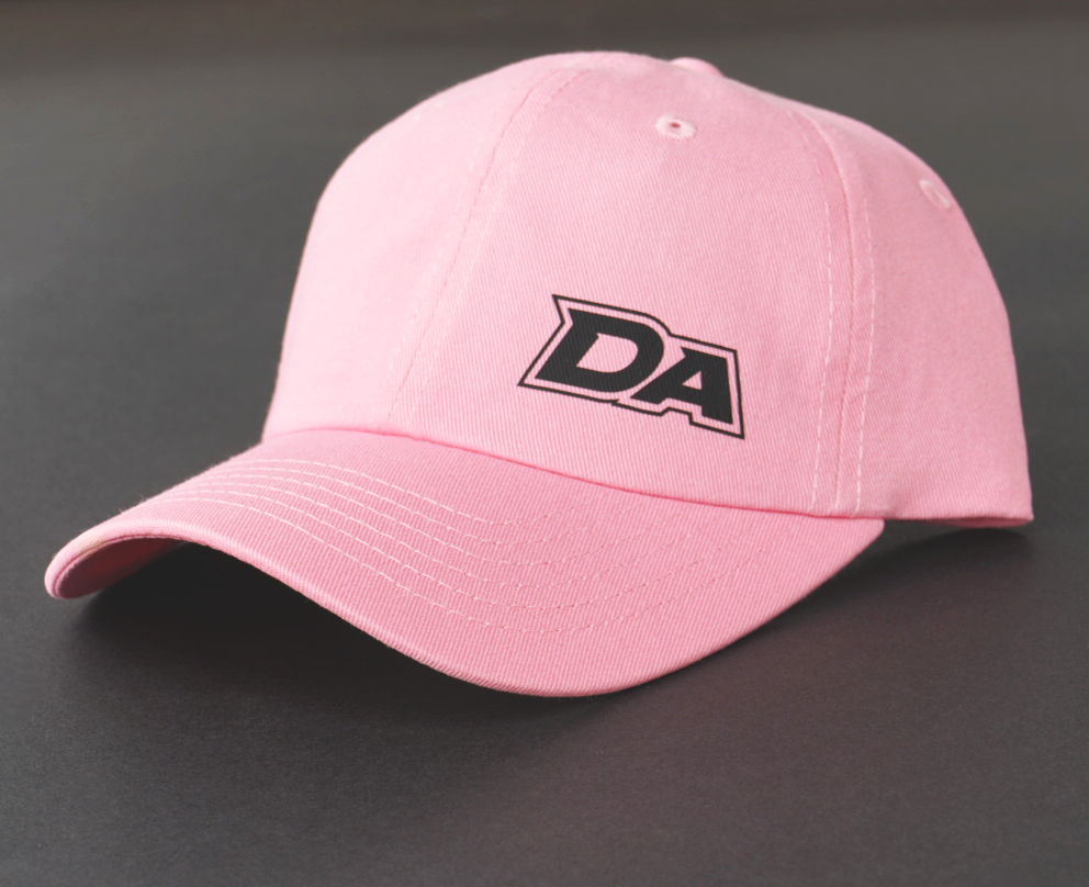 DA Youth Pink Performance Cap